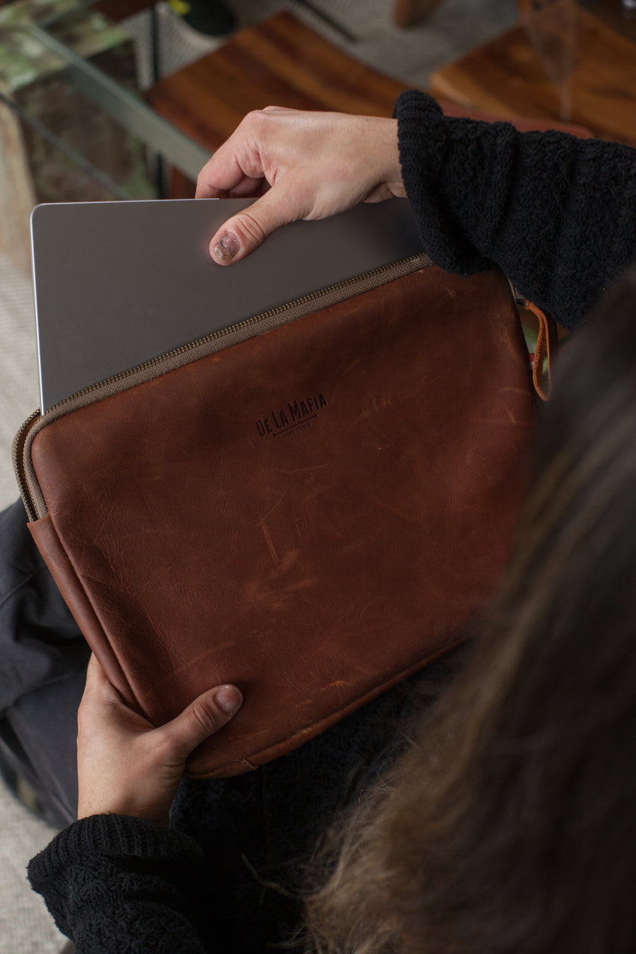 Estuche Sicilia 13 cafe